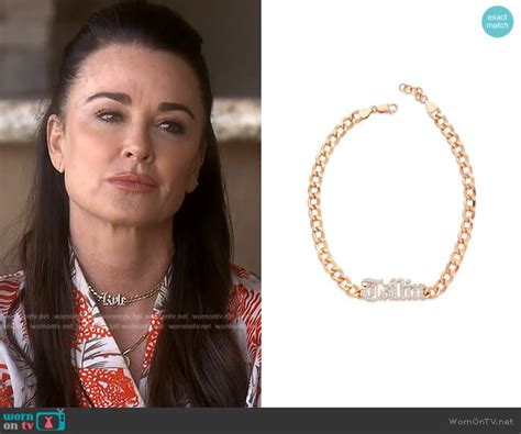 kyle richards necklace on housewives.